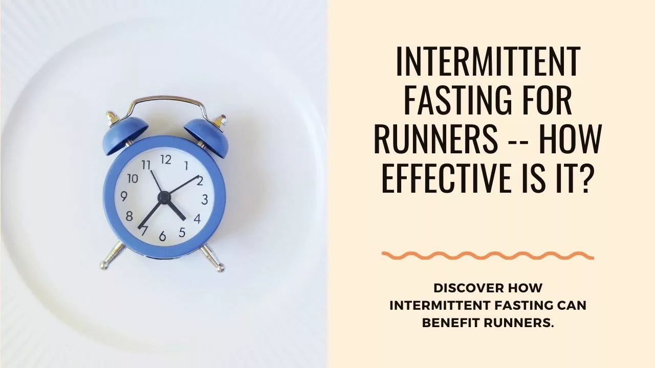 intermittent fasting for runners block picture