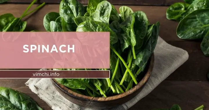 Budget-Friendly Organic Food spinach