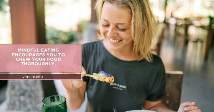 chew slowly mindful eating and OMAD
