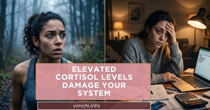 how does financial wellness affect health_ cortisol levels