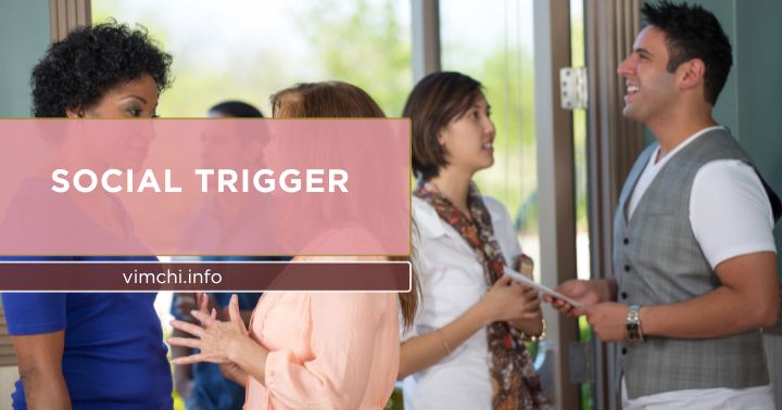 how to stop emotional eating guide - social trigger
